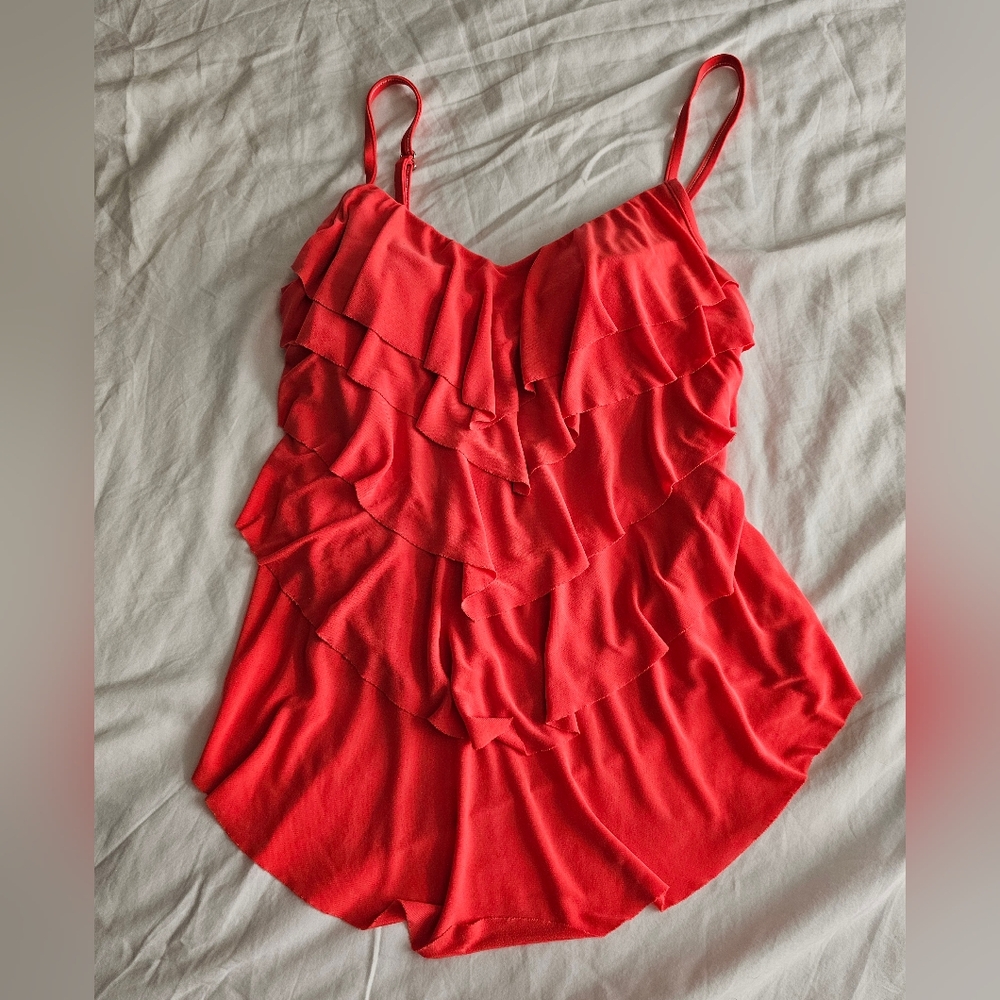 PIinkish Coral Tankini